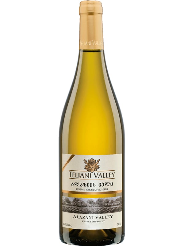 Вино Teliani Valley Алазанська долина біле н/сол 0,75 л