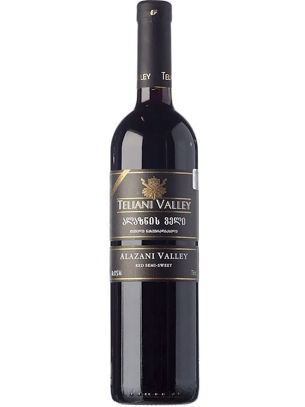 Вино Teliani Valley Алазанська долина черв. н/сол 0.75 л