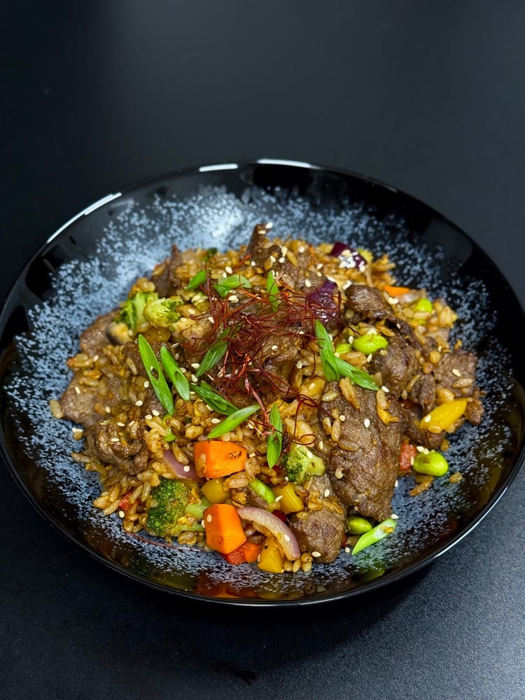 Рис з телятиною 370г