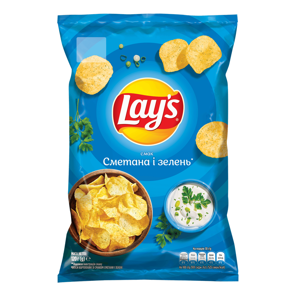 Чіпси Lay`s 120 г 
