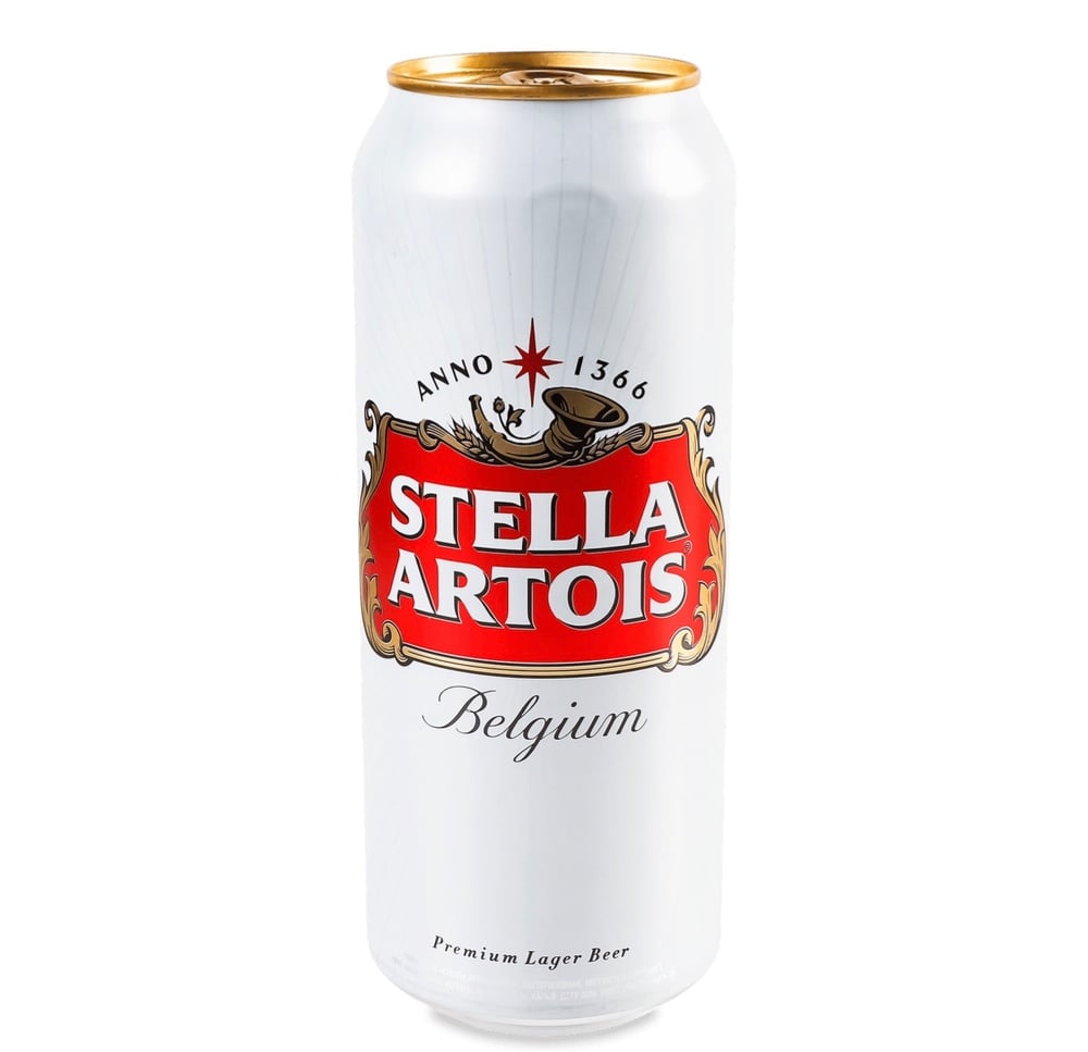 Stella Artois 0.5 ж\б