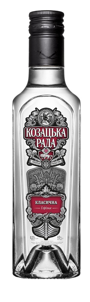 Горілка " Козацька рада" 0,5 пляшка
