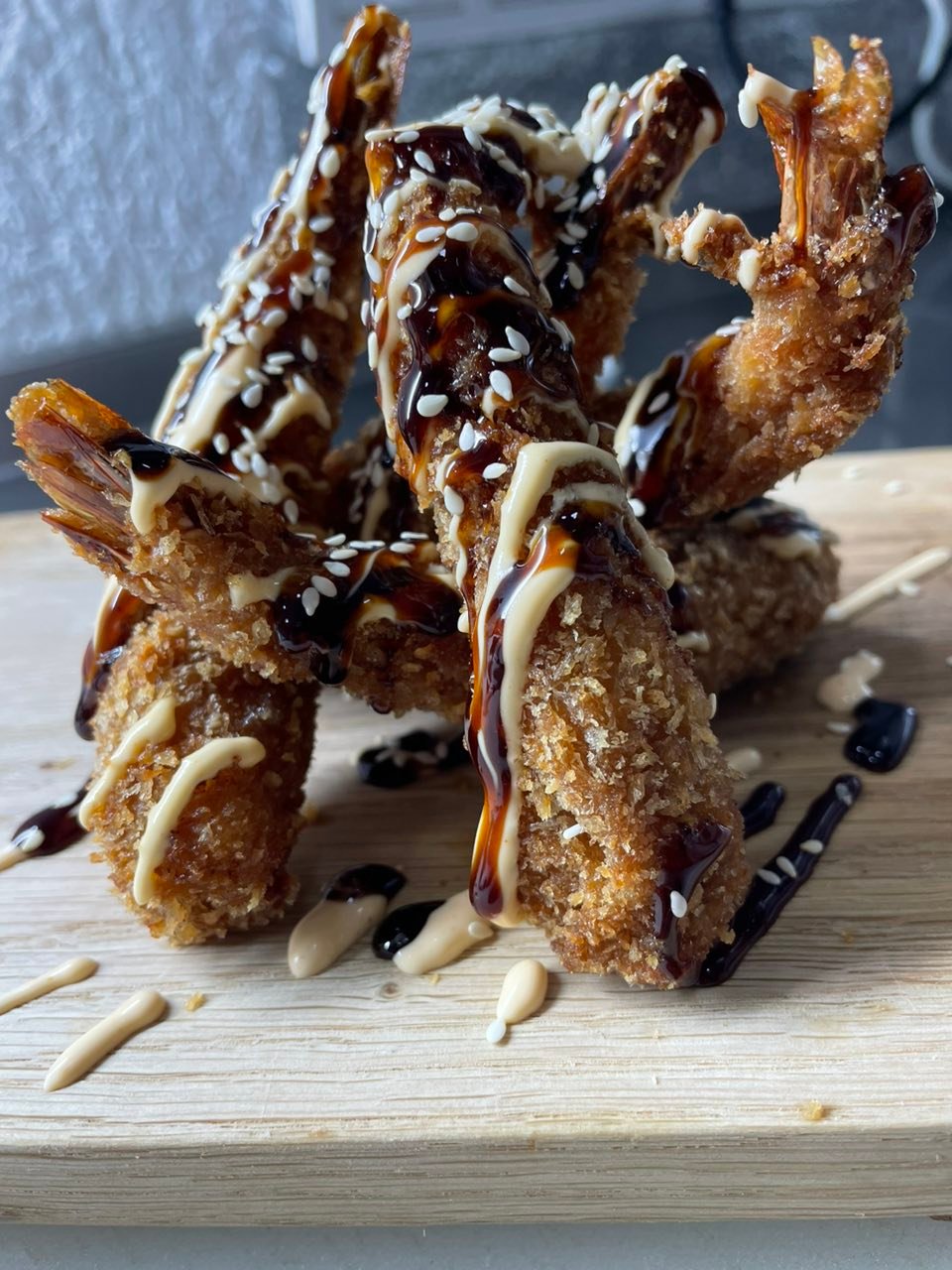 Креветки Темпура