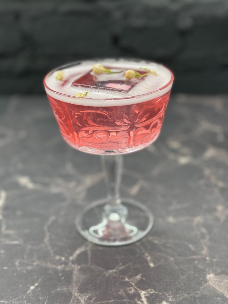 Strawberry Gin Sour