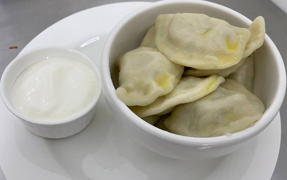 Вареники з картоплею та грибами