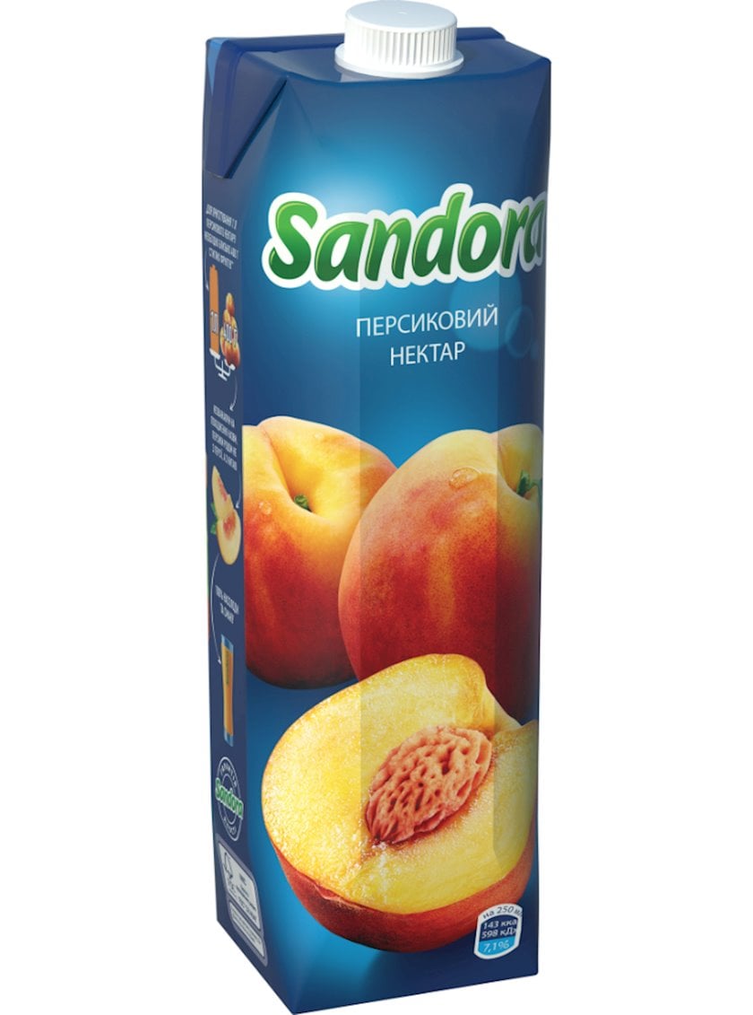 Персиковий нектар з м*якоттю "Sandora" 0.95л
