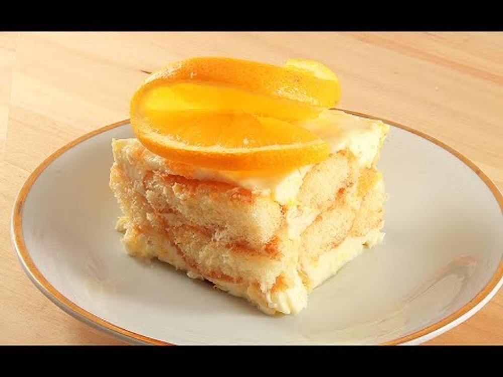 Тірамісу з апельсиновим курдом