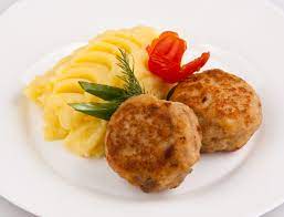 Курячі котлети з пюре 200/150г