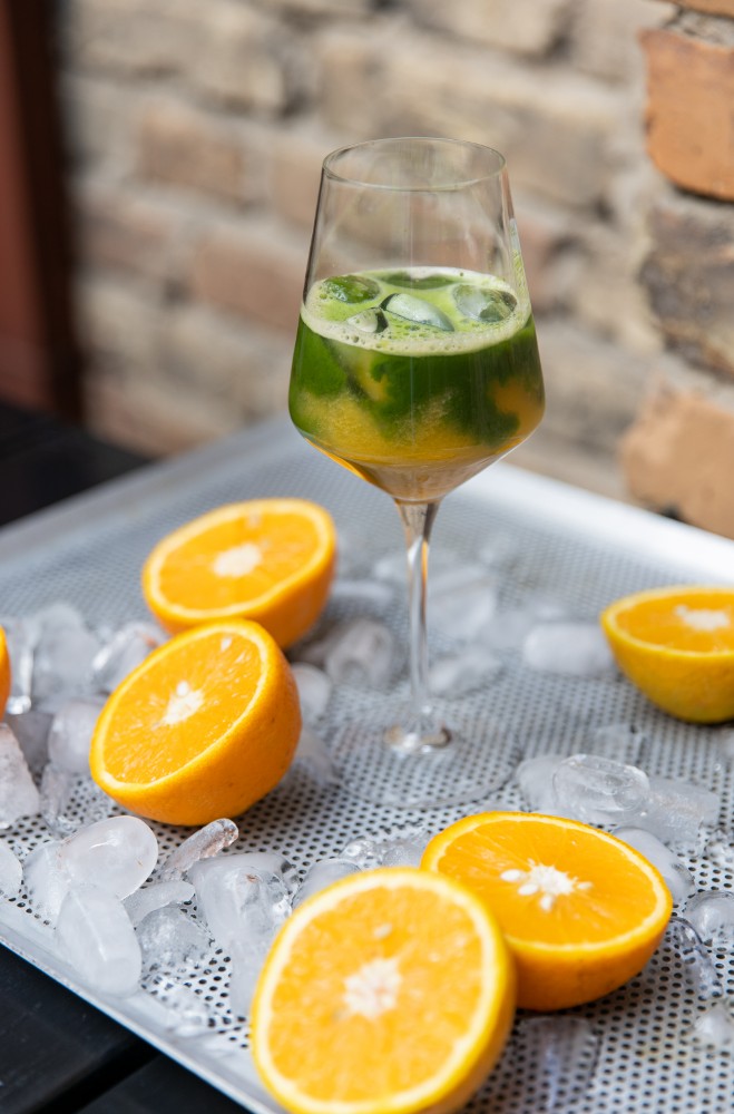 Matcha orange