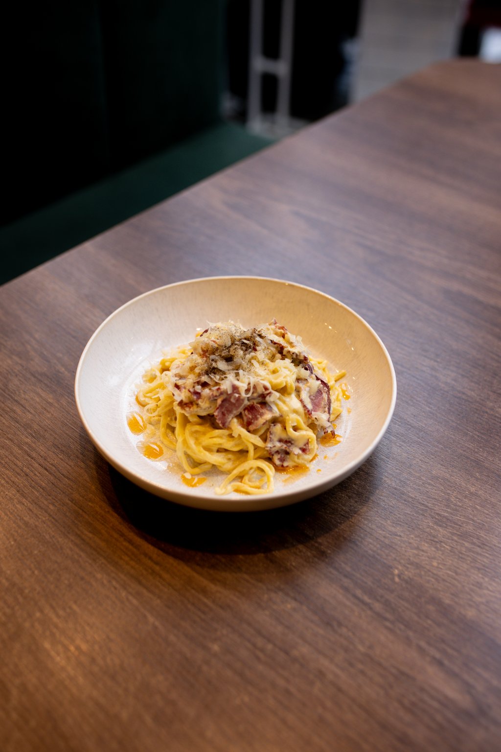 Паста карбонара 