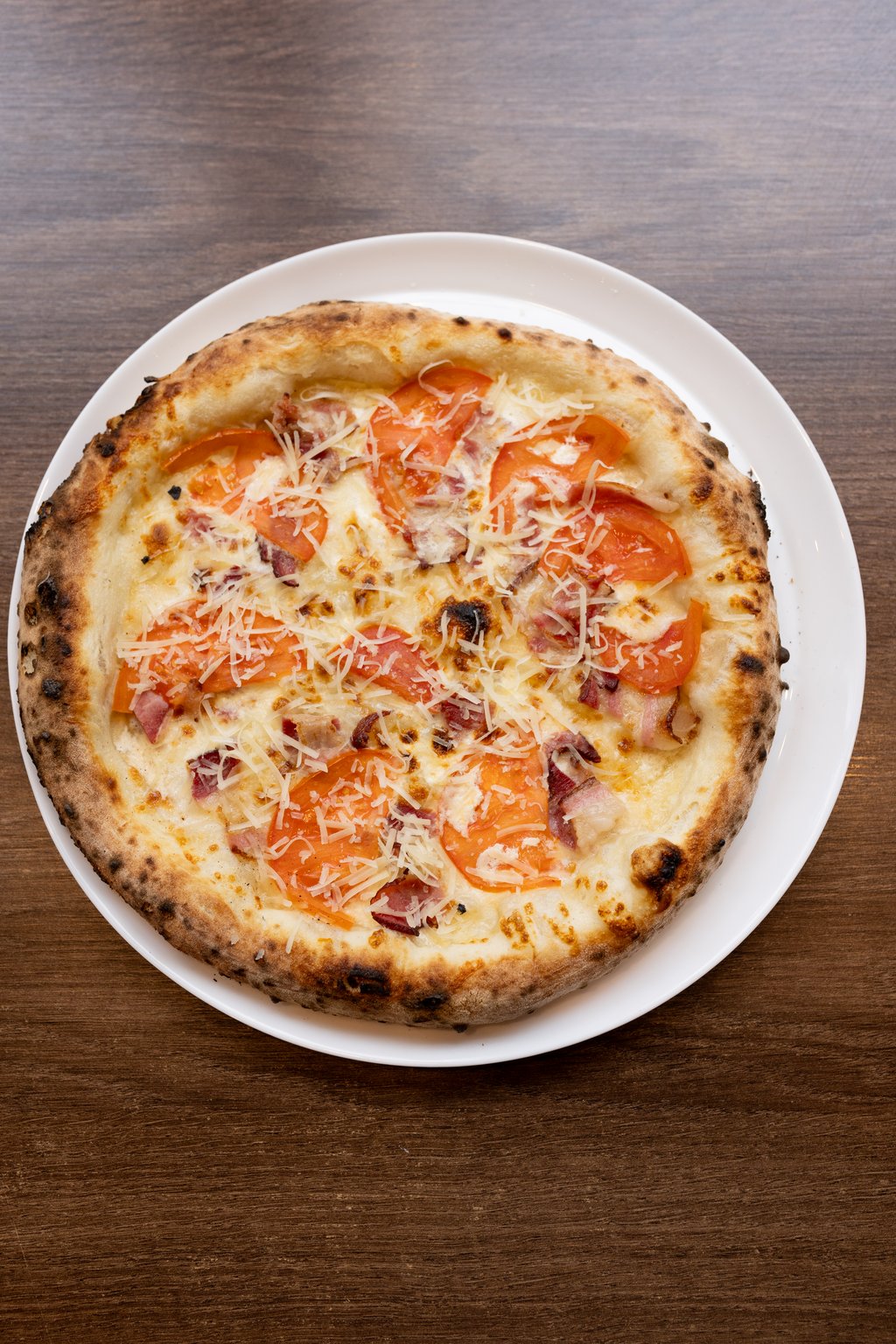 Піца карбонара 