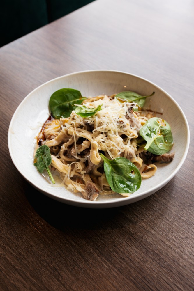 Паста з лисичками