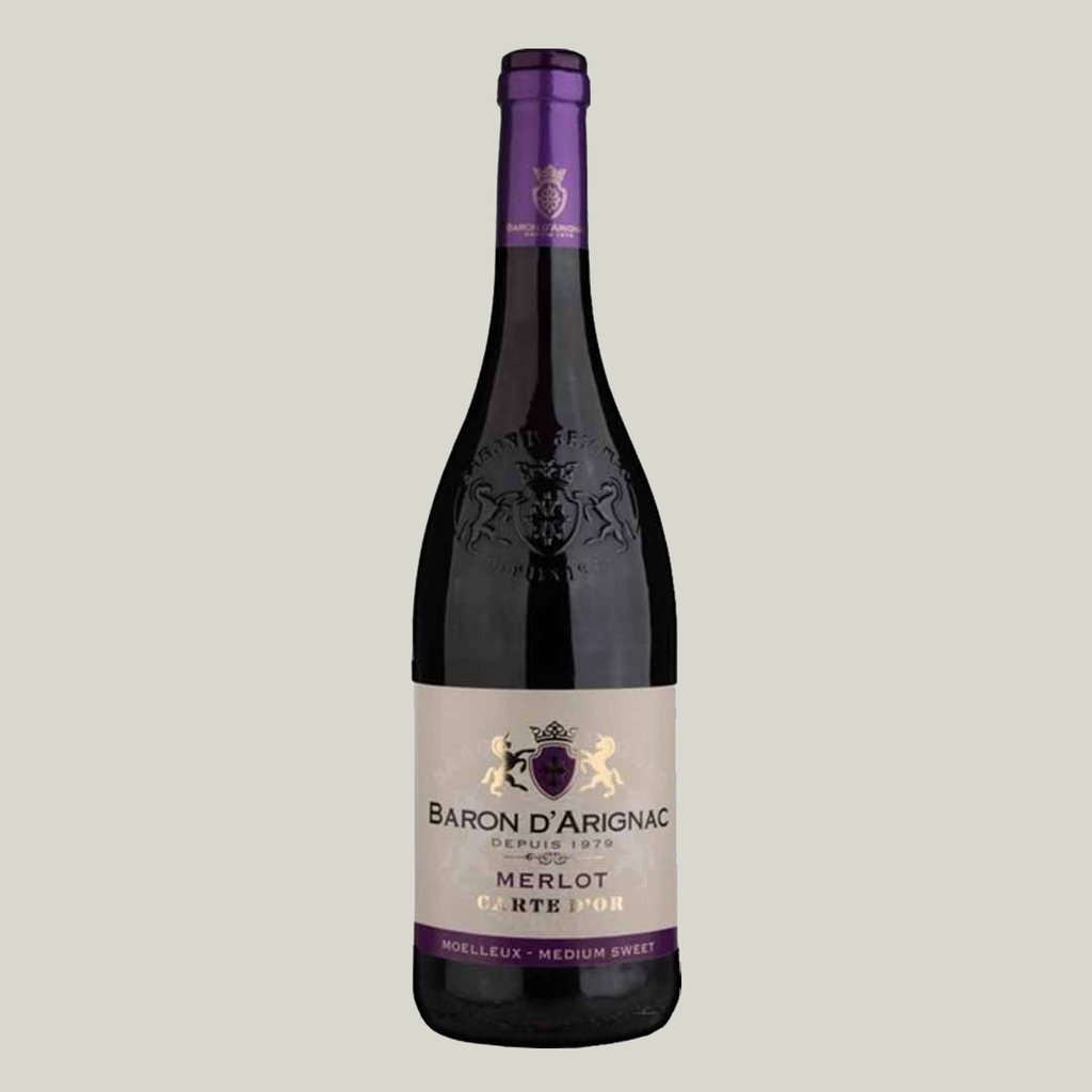 Вино Франція черв н/сол Baron d'Arignac Merlot 0.75 л
