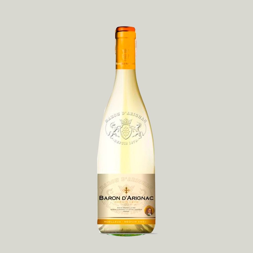 Вино Франція біл нап/сол Baron d'Arignac Blanc Medium Sweet 0,75 л