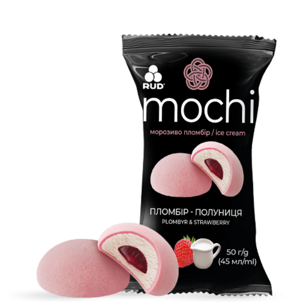MOCHI «пломбір–полуниця» 50 г.