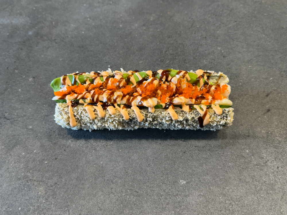 Рол дог з тигровою креветкою