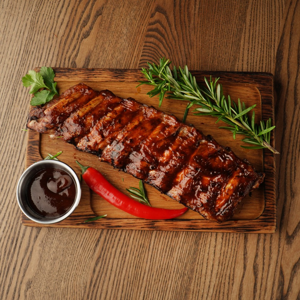 Реберця в соусі BBQ