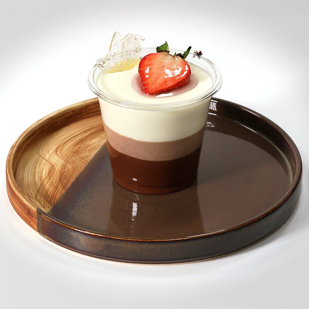 Мусовий десерт "Три шоколади" (Mousse tatlısı "Üç çikolata")250г