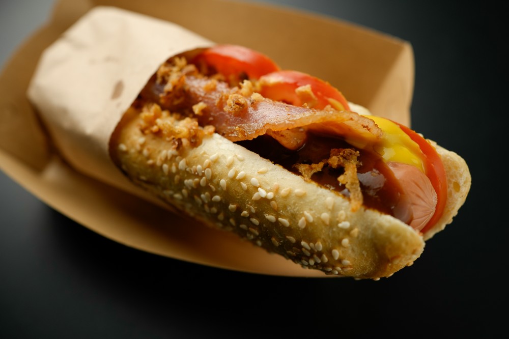 Хот-дог BBQ BACON