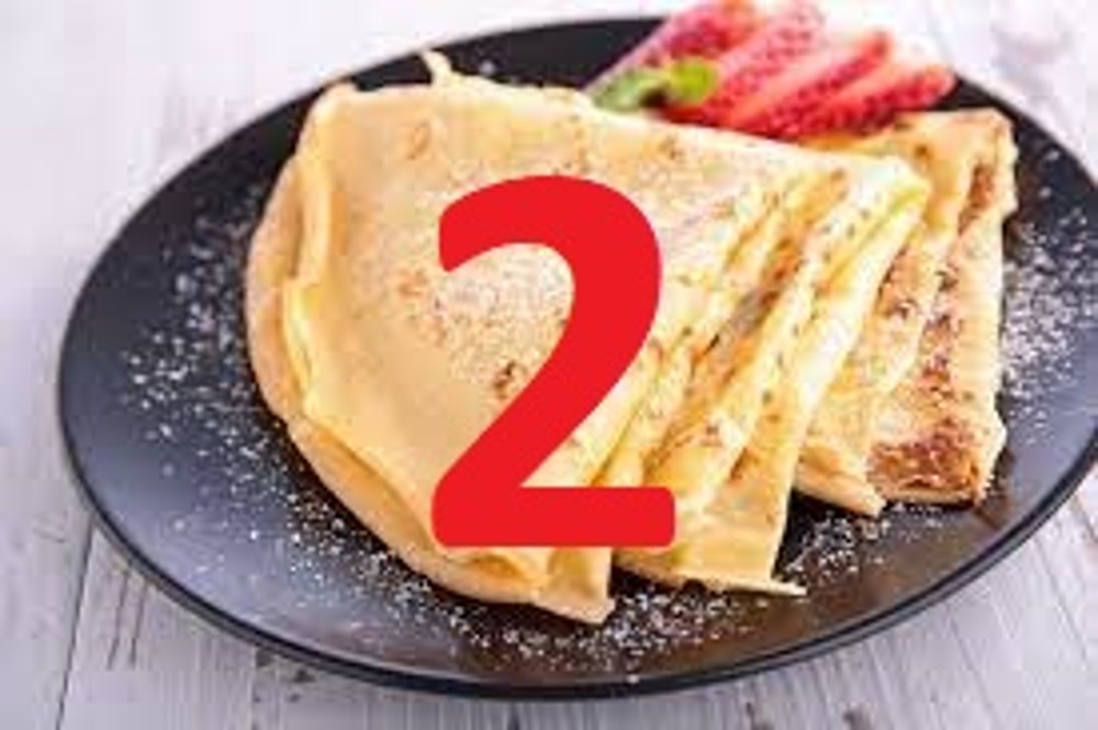 Crepa 2 Ingredientes