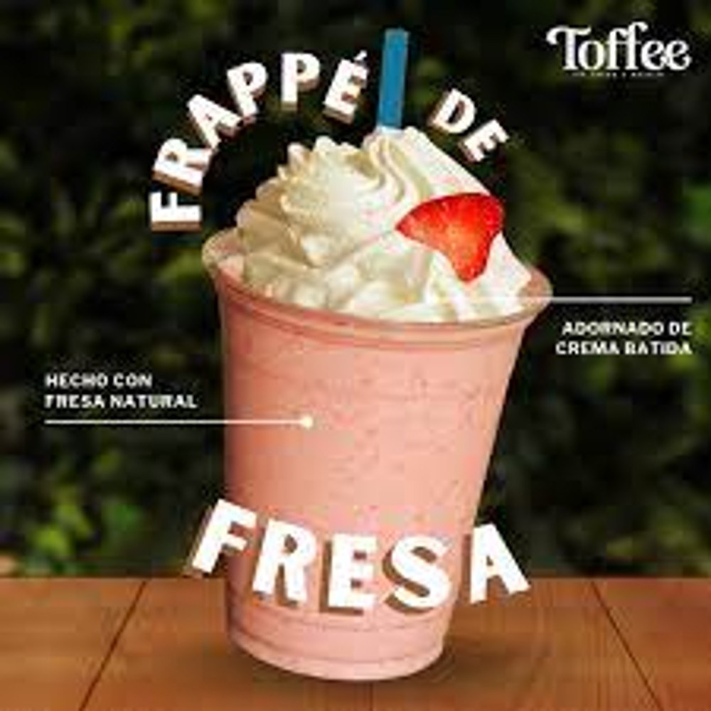 Cream Fresa 473 ml.