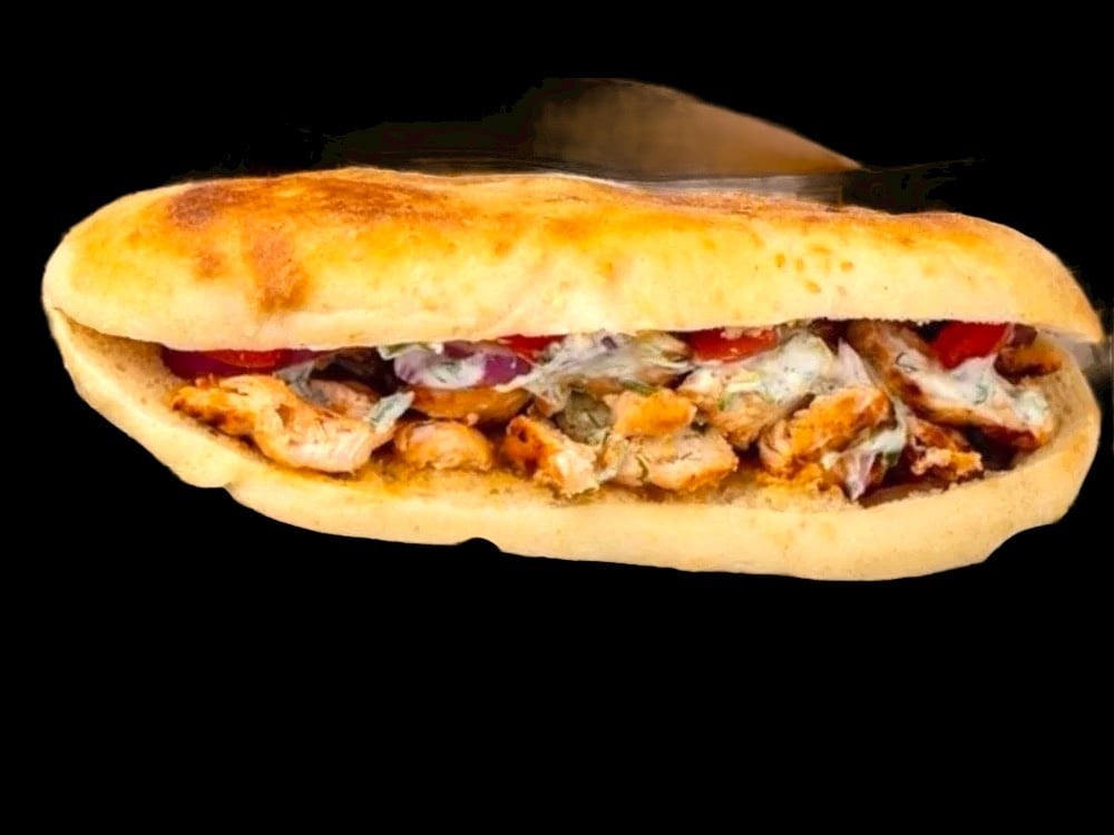 Шашлик курячий в булці 
