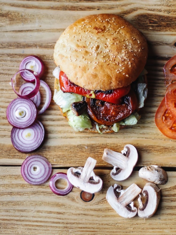 Бургер з овочами гриль 340 грам GLOVO