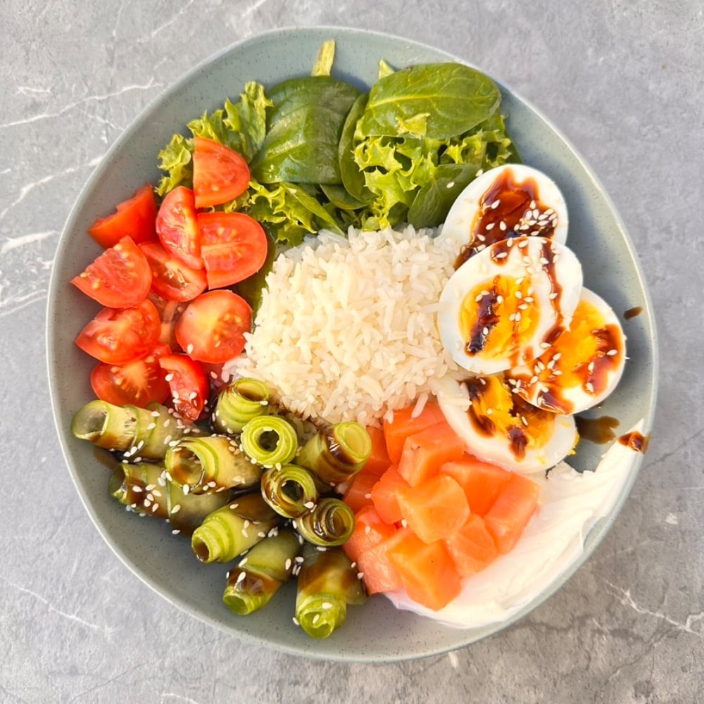 Боул з лососем GLOVO  350 грам