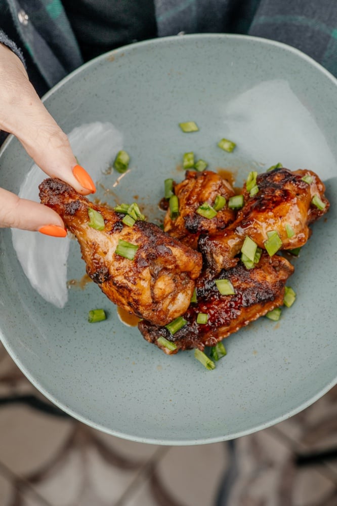 Крильця в соусі териякі 200 грам GLOVO