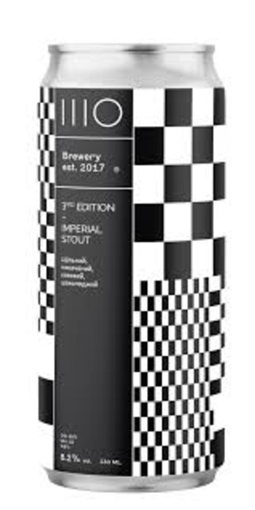 Пиво темне нефільтроване непастеризоване ж/б ШО 3rd Editson 0.33л