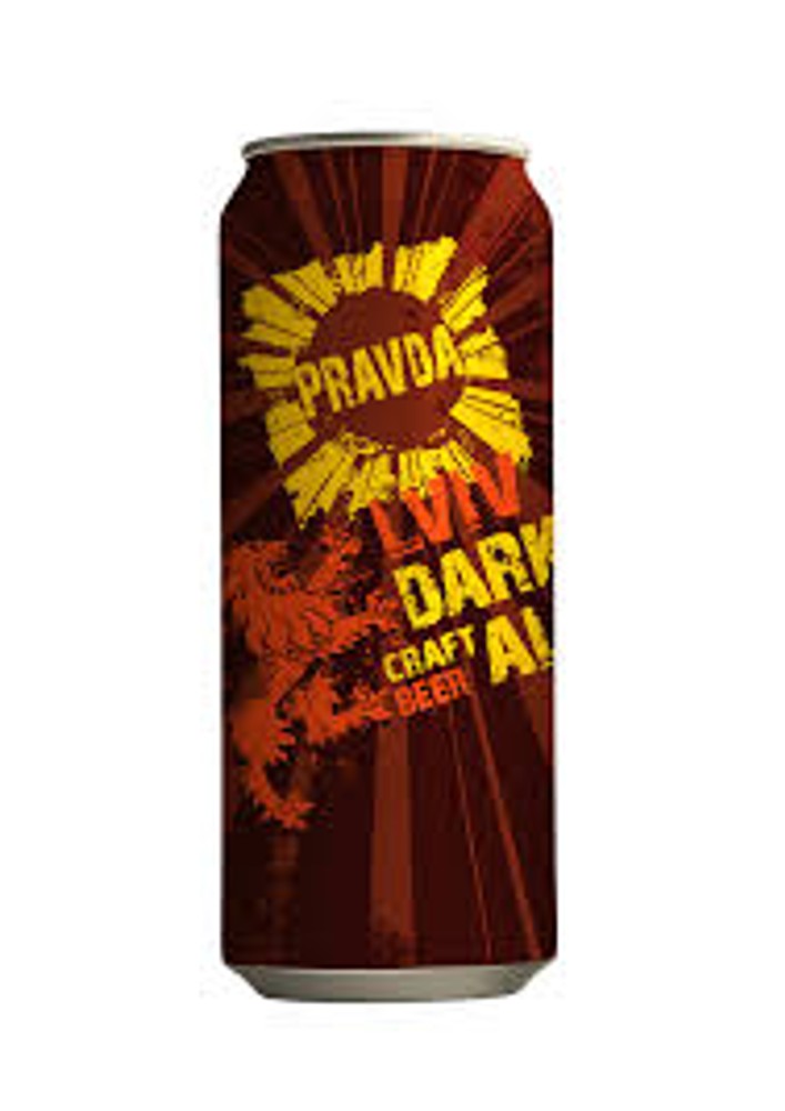 пиво правда Lviv Dark Ale 5% - 0.33(бл)