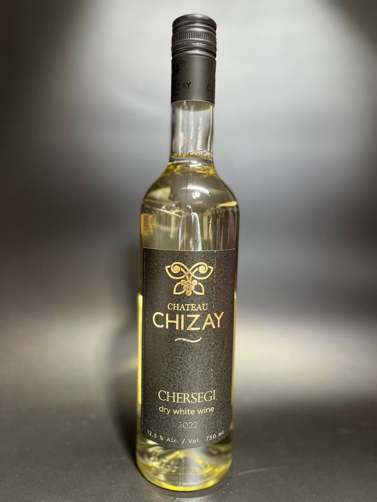 Вино TM "Chateau Chizay" "Черсегі" біле сухе