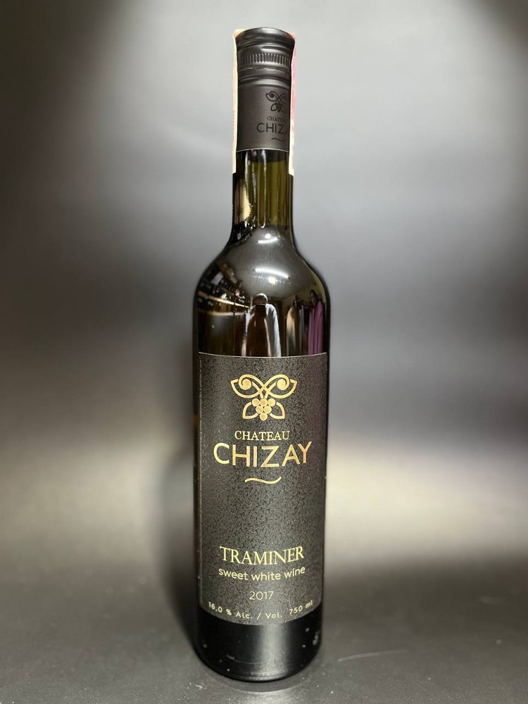Вино ТМ"Chateau Chizay" "Трамінер" біле десертне