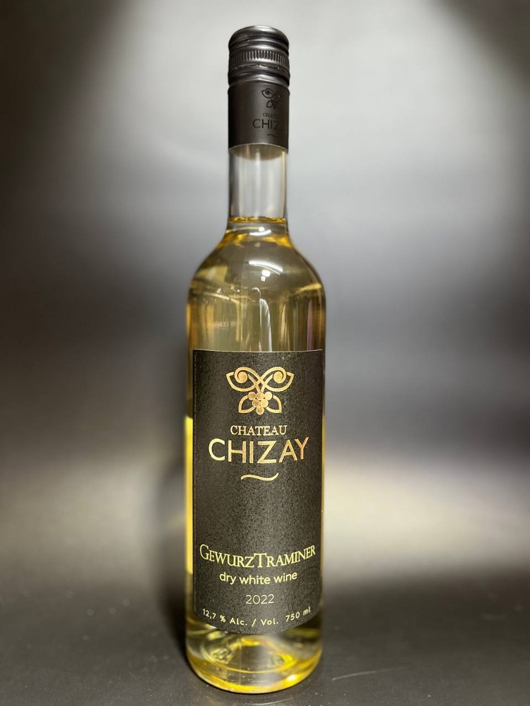 Вино TM "Chateau Chizay" "Гевюрцтрамінер" біле сухе