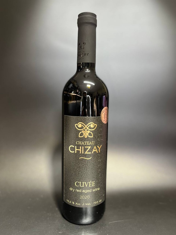 Вино ТМ "Chateau Chizay "Кюве" червоне сухе
