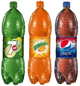 1л  pepsi / mirinda / 7up