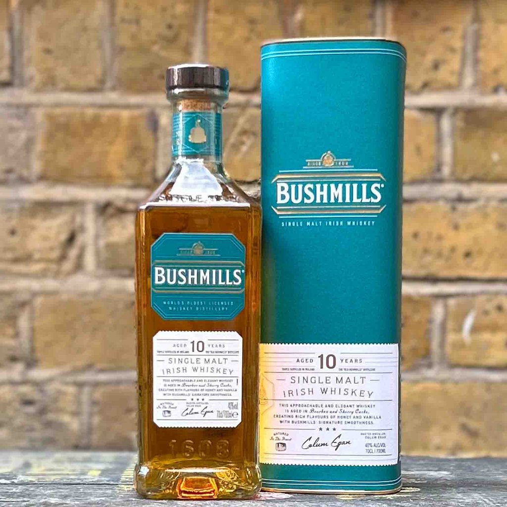 Віскі Bushmills 10 років, 50 мл.