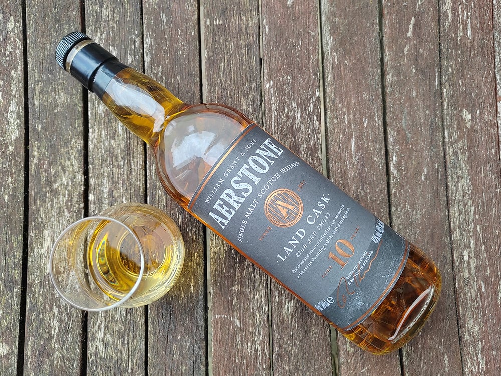 Віскі Aerstone Land Cask 10 років, 50 мл