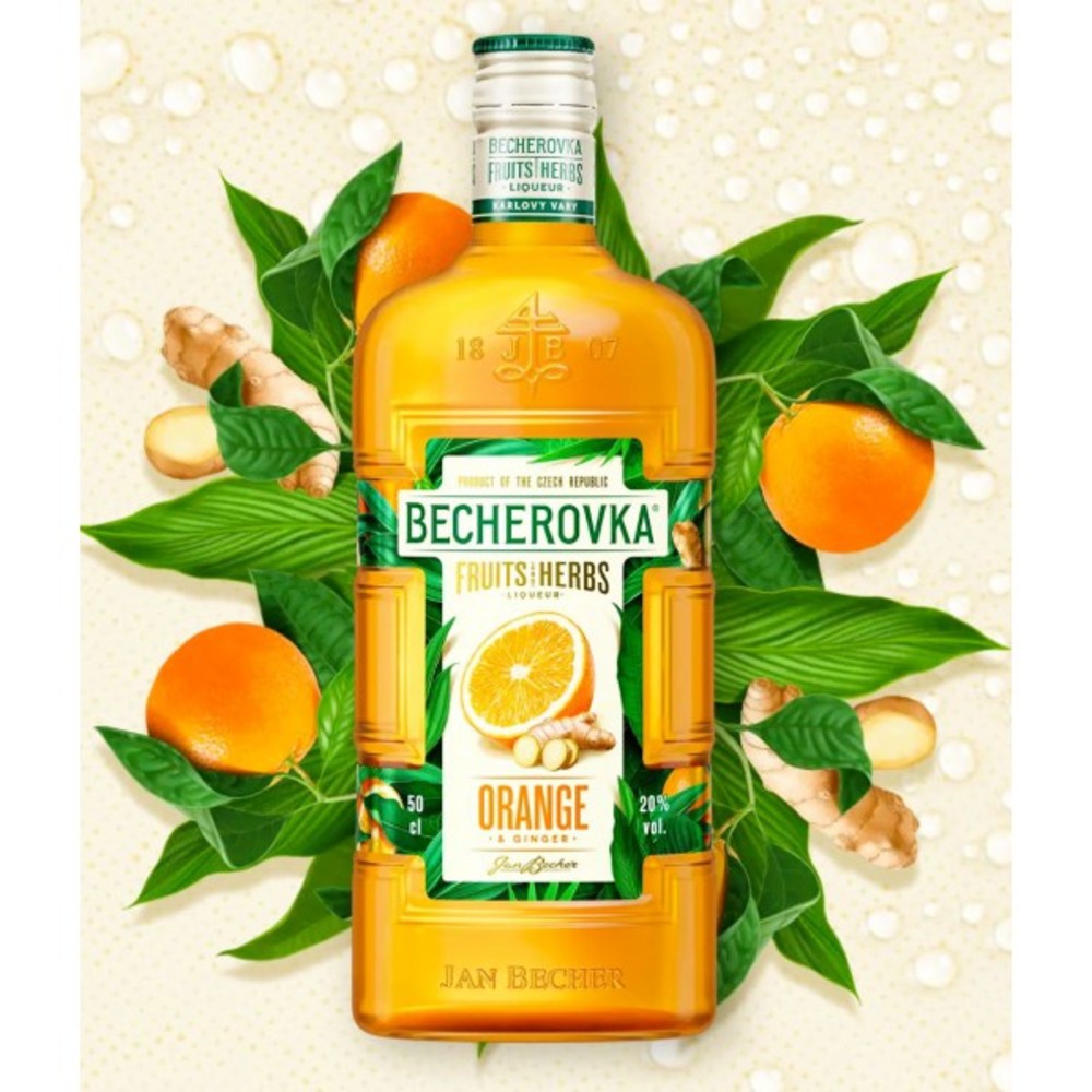 Лікер Becherovka Orange and Ginger 50 мл.