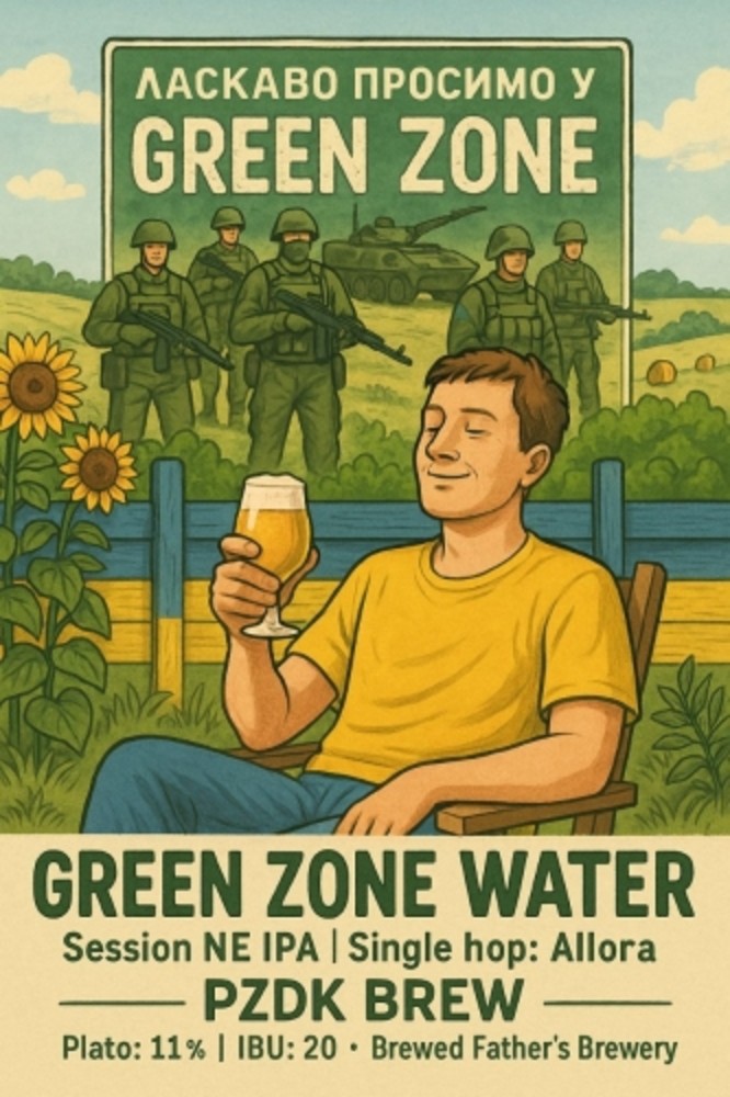 Пиво Green Zone Water