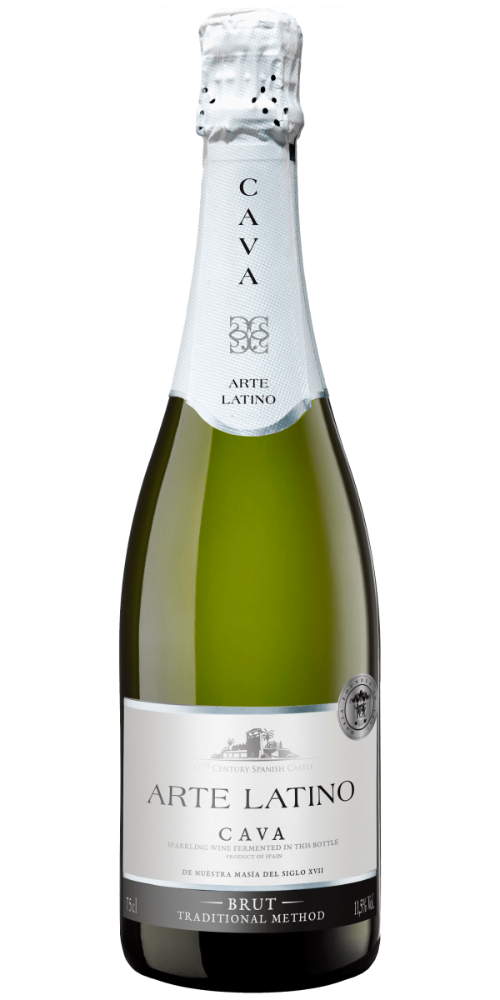 Вино ігристе Arte Latino Cava "Brut" сухе біле Іспанія 750 мл.
