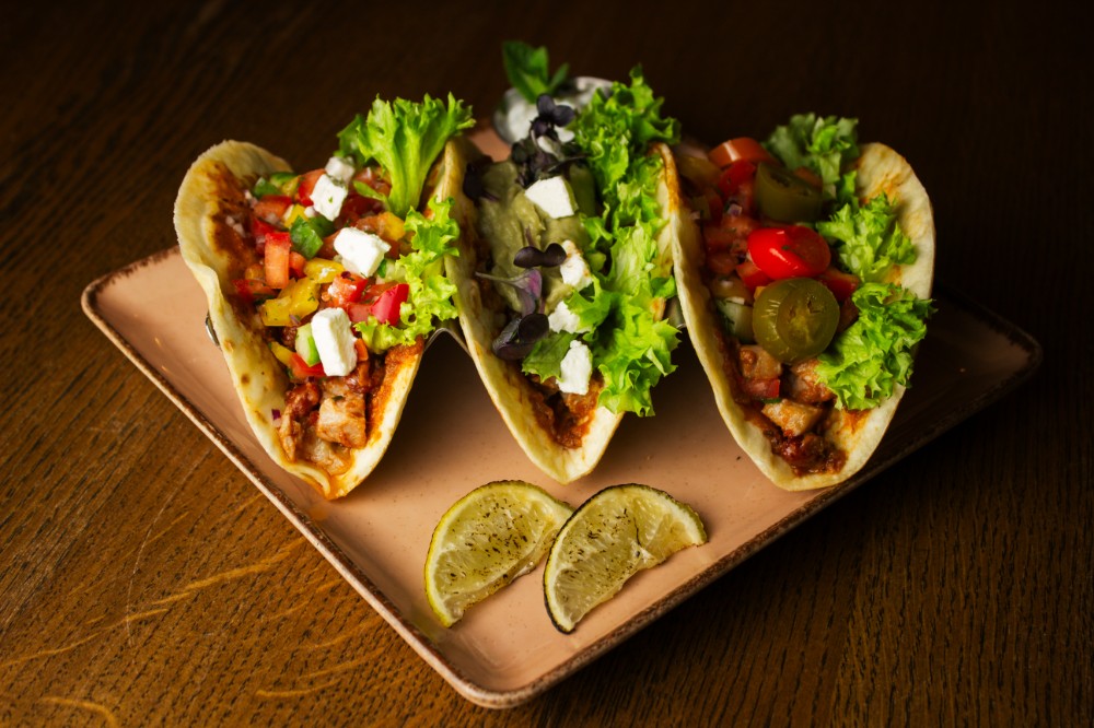 Тако з телятиною