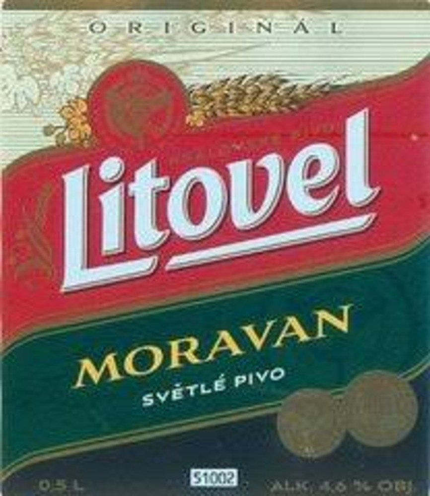 Пиво Litove Мораван 500 мл. пл.
