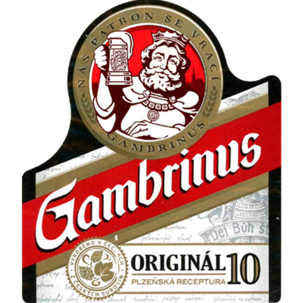 Пиво Gambrinus Originál 10 (Чехія)