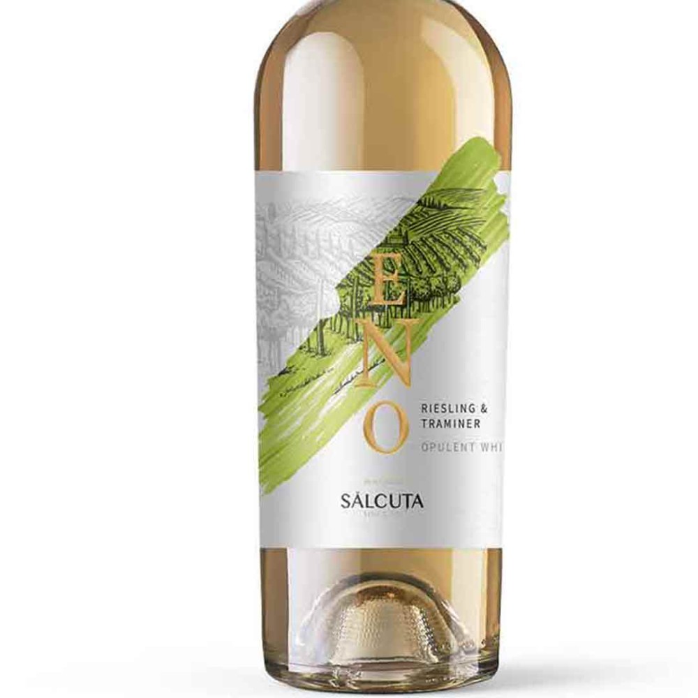 Вино ENO Riesling Traminer біле сухе