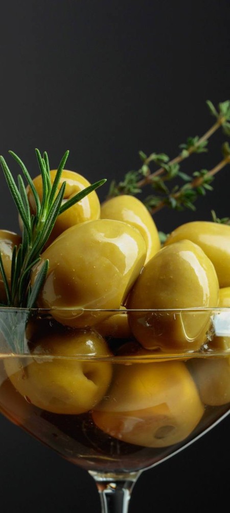 Оливки махі з перцем 100 гр.