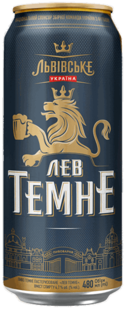 Львівське Пиво Темне жб