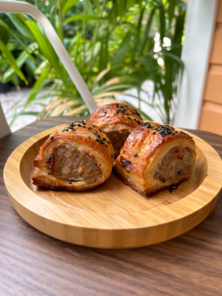 Pork, Apricot & Caramelized Onion Sausage Roll