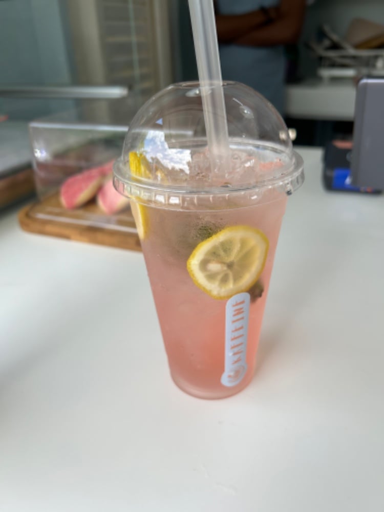 Pink Lemon Temptation Mocktail