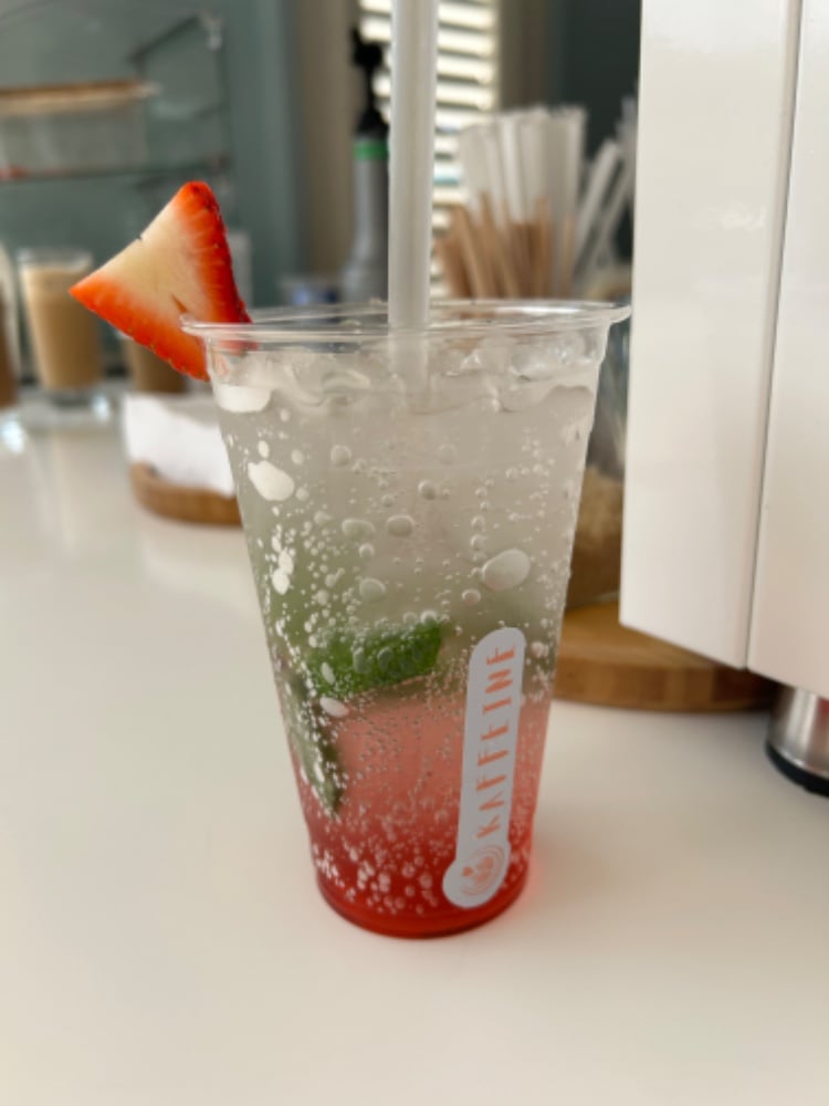 Strawberry & Mint Mocktail